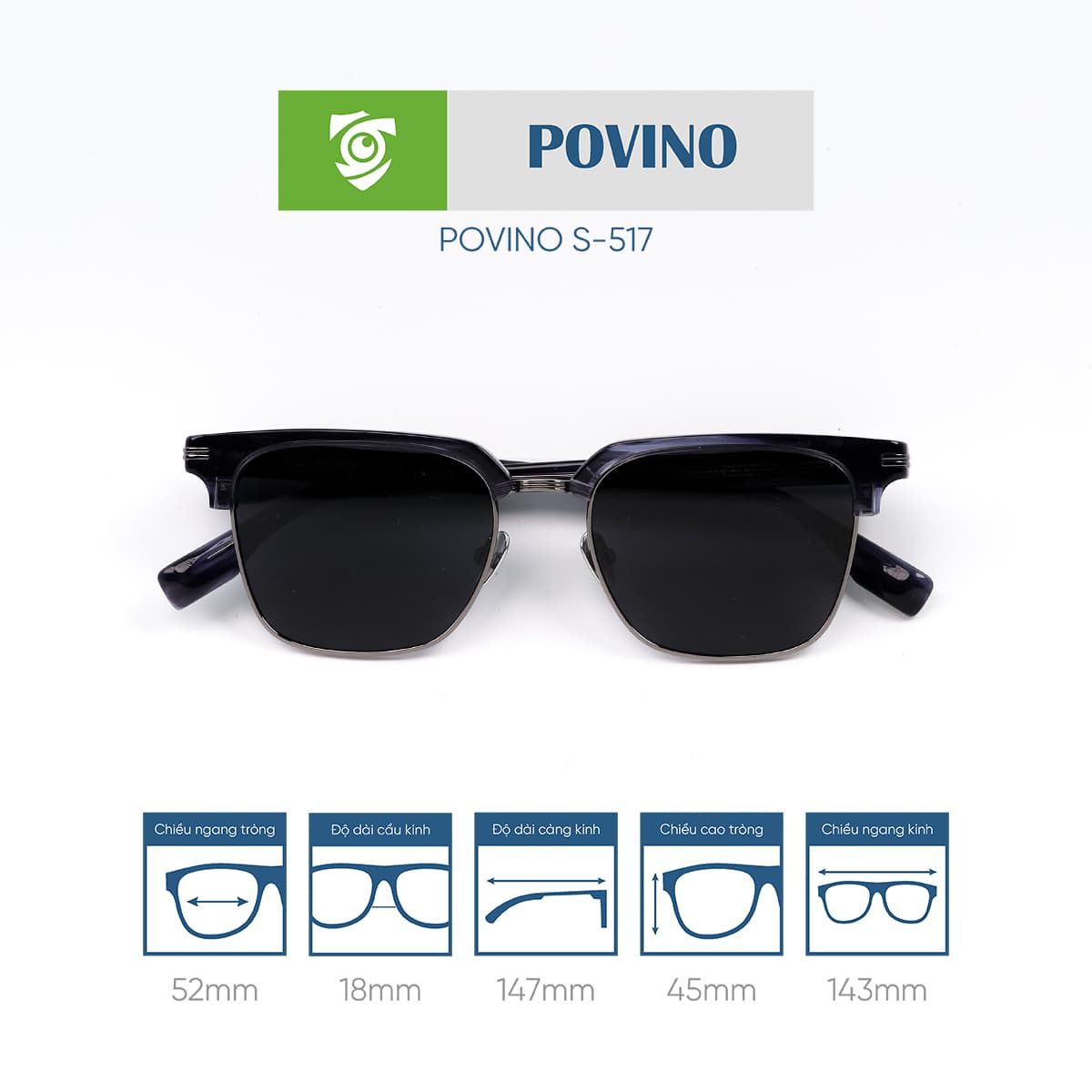 Kính mát POVINO S517 - Ảnh 2