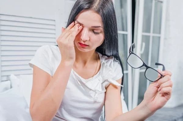 Người bị cận không đeo kính có sao không? Có bị lên độ không?