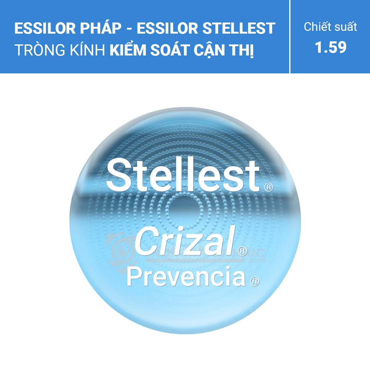 Tròng kính kiểm soát cận thị Essilor Stellest - Ảnh 4