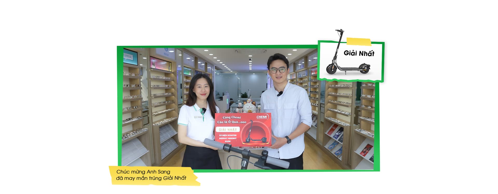 Lộ Diện Chủ Nhân Trúng Xe Điện Của Chương Trình "Cùng Chemi Cào là Ồ Quà..ooo"
