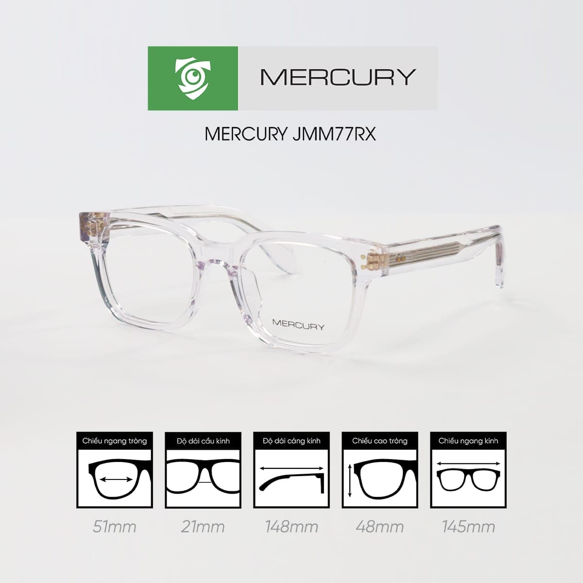 Gọng kính MERCURY JMM77RX - Ảnh 5