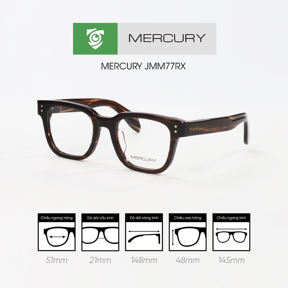 Gọng kính MERCURY JMM77RX - Ảnh 11