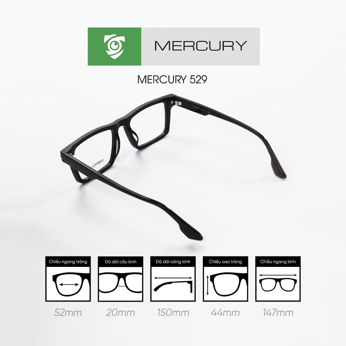 Gọng kính MERCURY 529 - Ảnh 3
