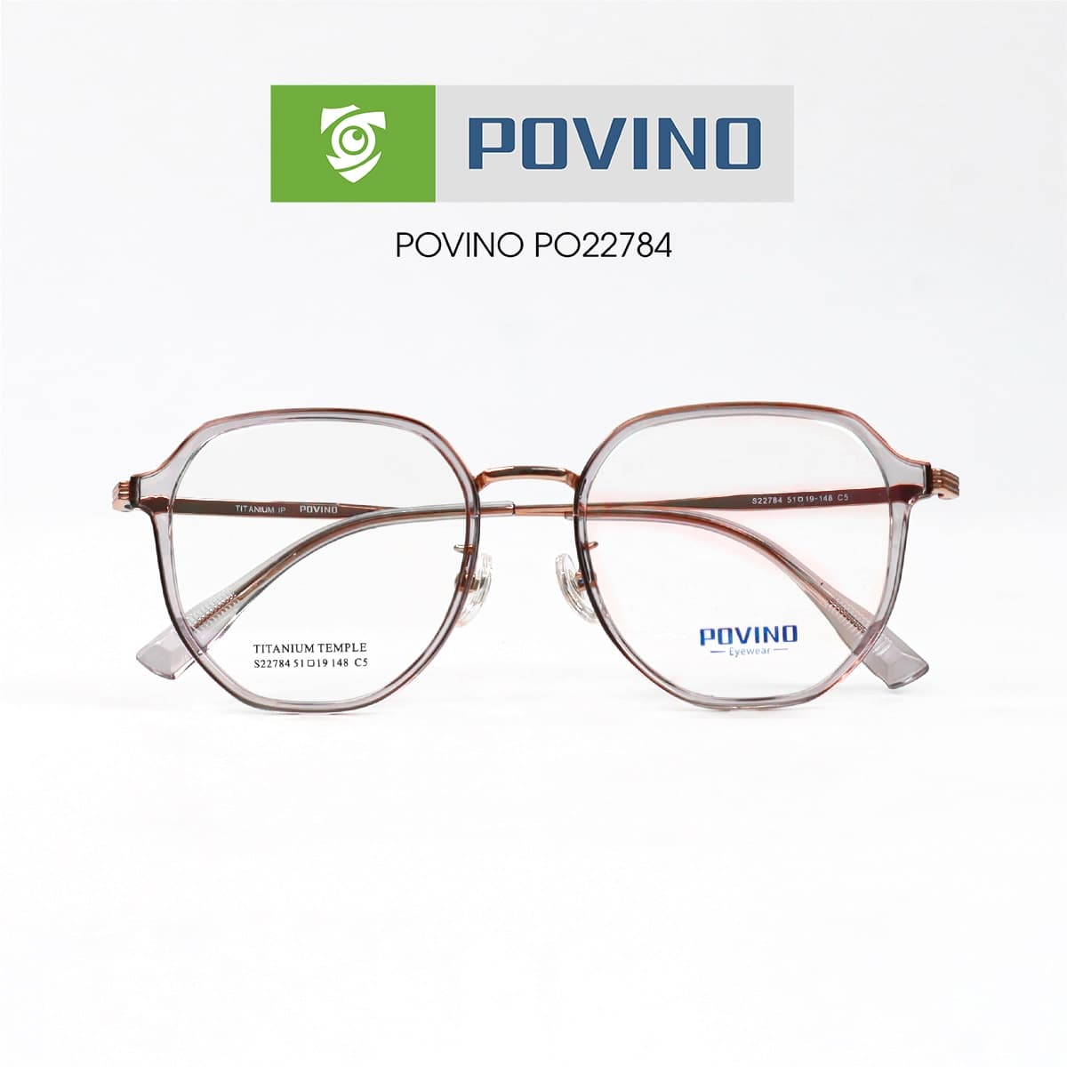 Gọng kính POVINO PO22784 - Ảnh 4