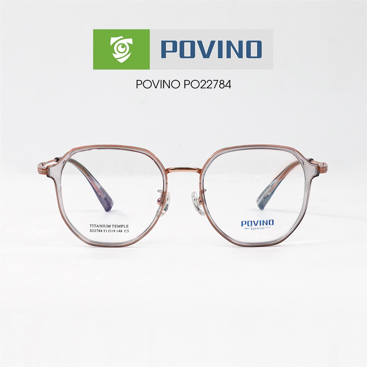 Gọng kính POVINO PO22784 - Ảnh 1