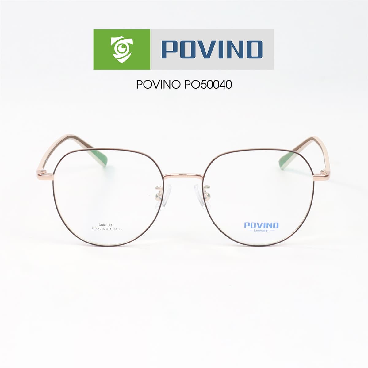 Gọng kính POVINO PO50040 - Ảnh 5