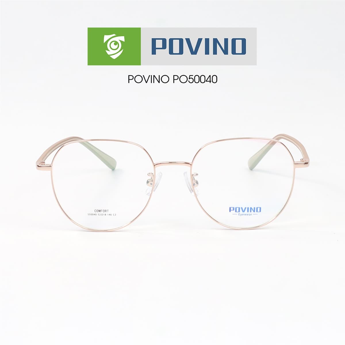 Gọng kính POVINO PO50040 - Ảnh 6