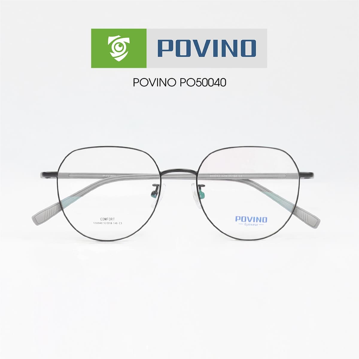 Gọng kính POVINO PO50040 - Ảnh 4