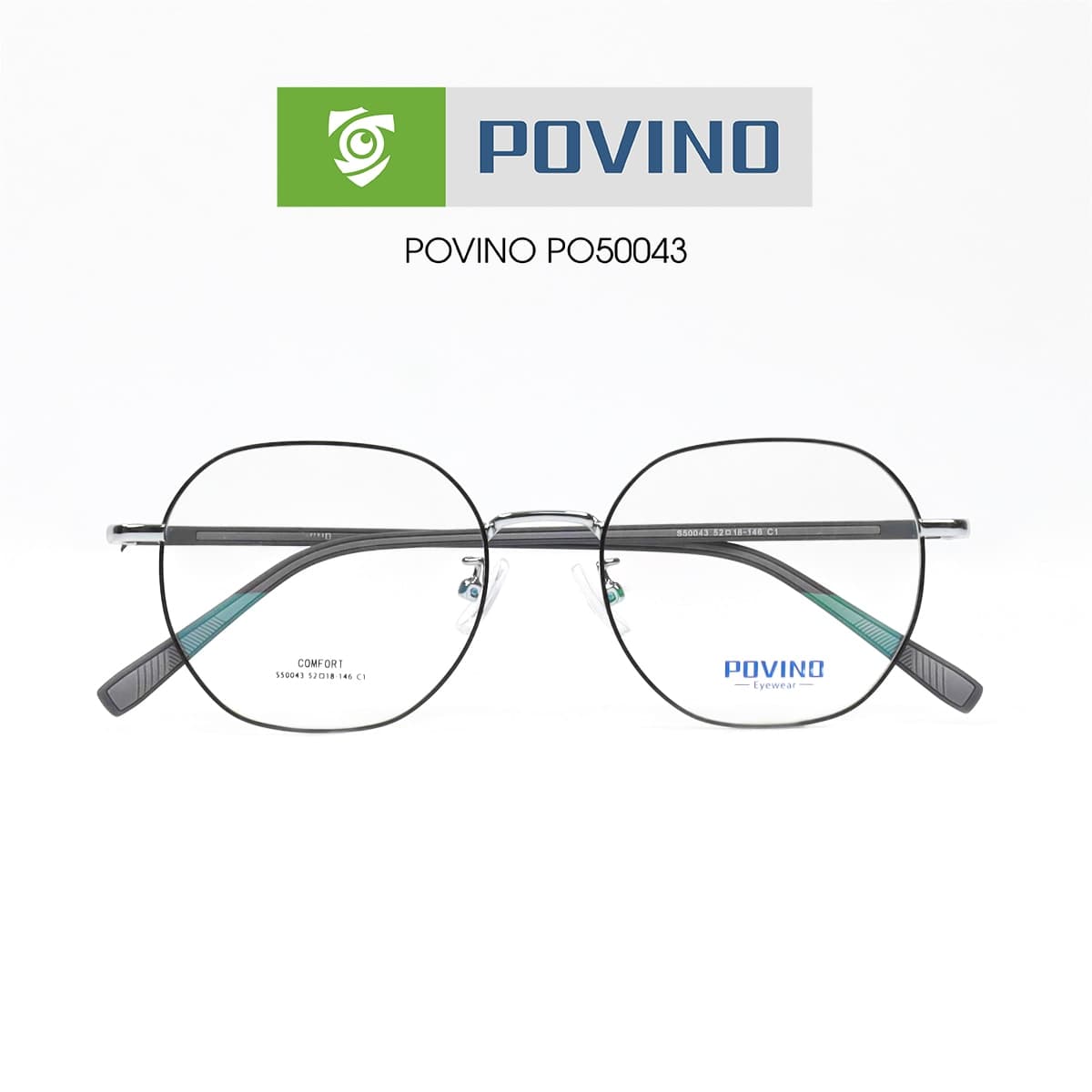 Gọng kính POVINO PO50043 - Ảnh 4