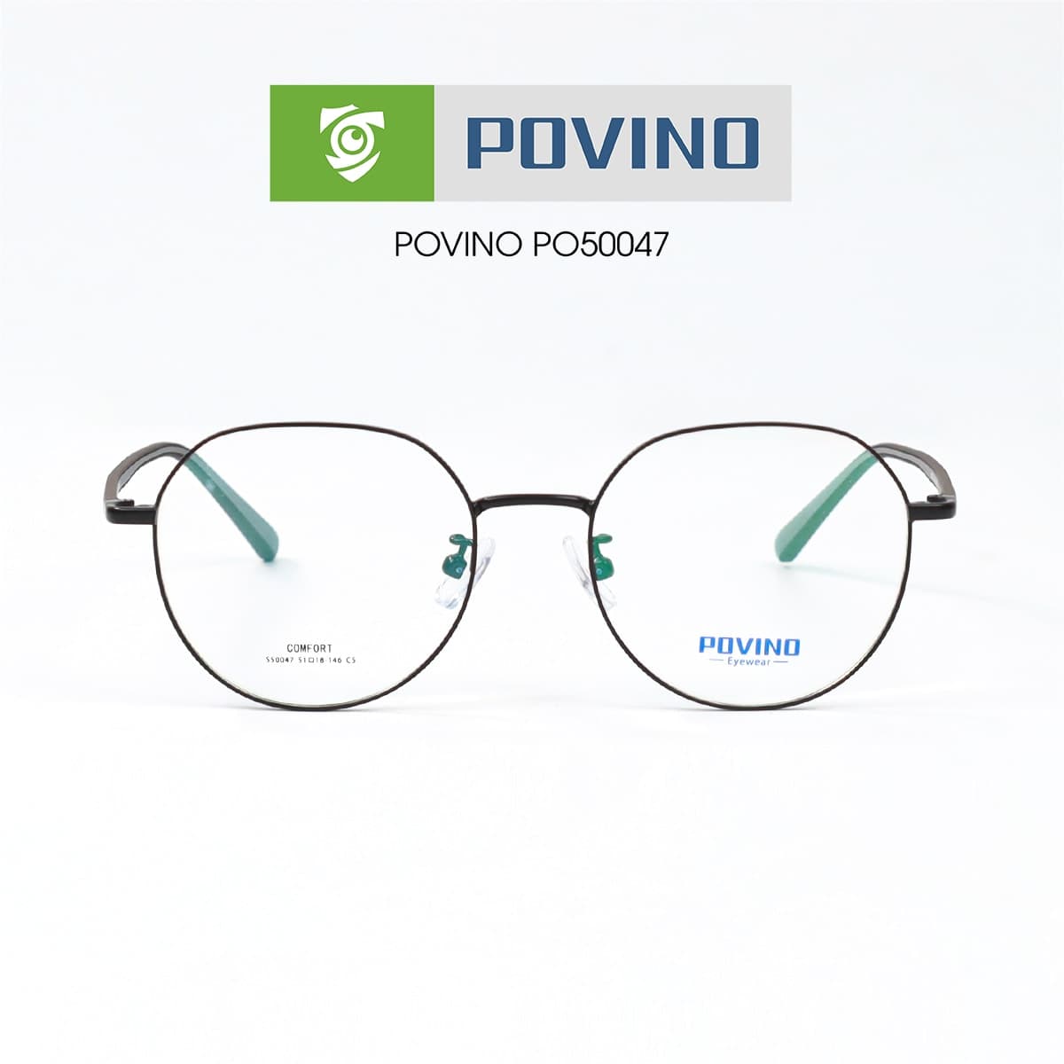Gọng kính POVINO PO50047 - Ảnh 1