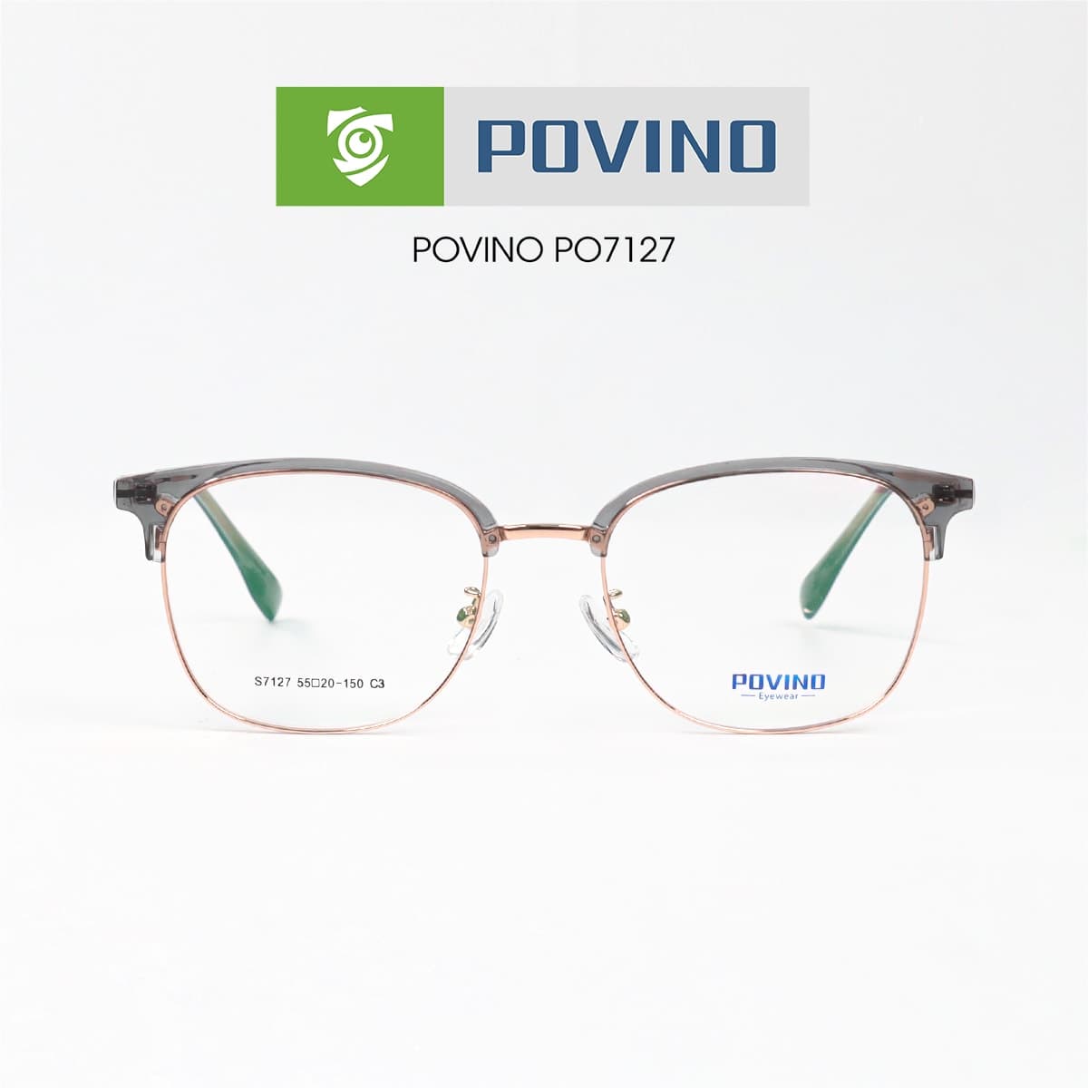 Gọng kính POVINO PO7127 - Ảnh 5