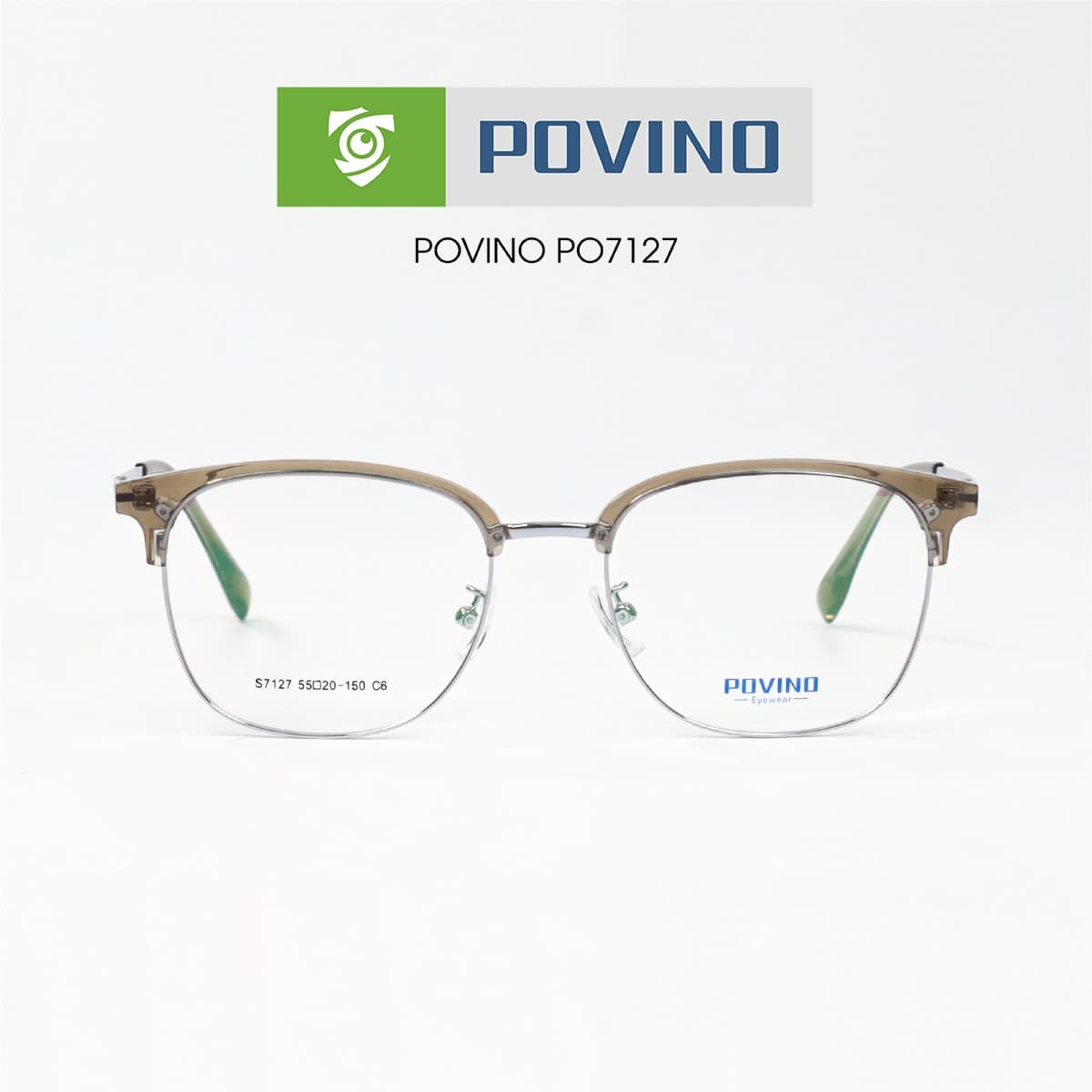 Gọng kính POVINO PO7127 - Ảnh 6