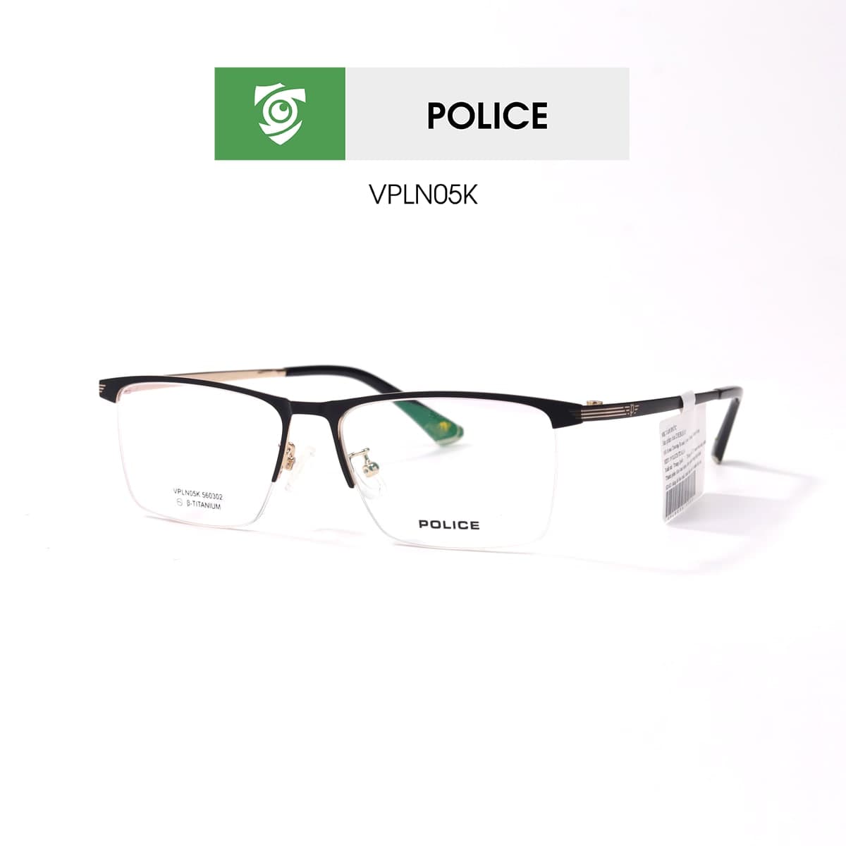 GỌNG KÍNH POLICE VPLN05K - Ảnh 3