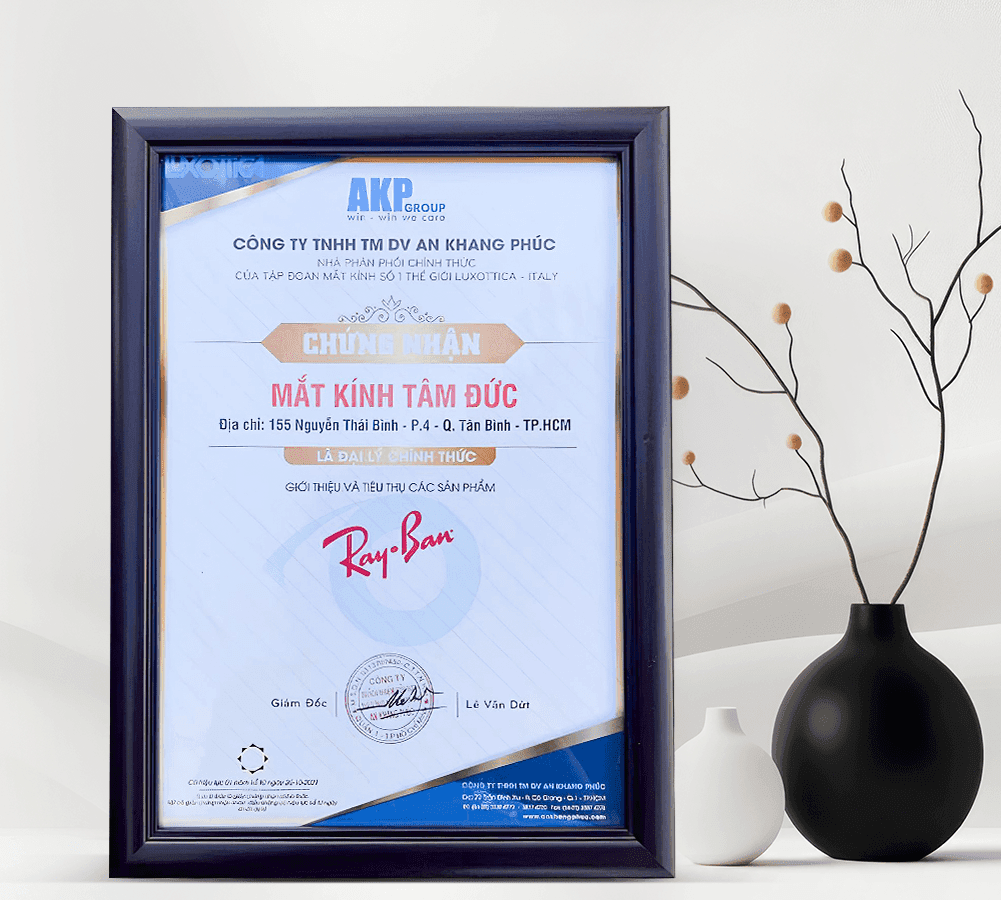 Chứng nhận đại lý chính thức