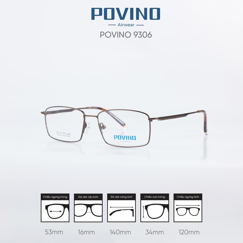 Gọng kính POVINO ST9306
