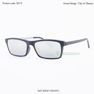 Kính cận râm tháo lắp TJ013 - Bạc
