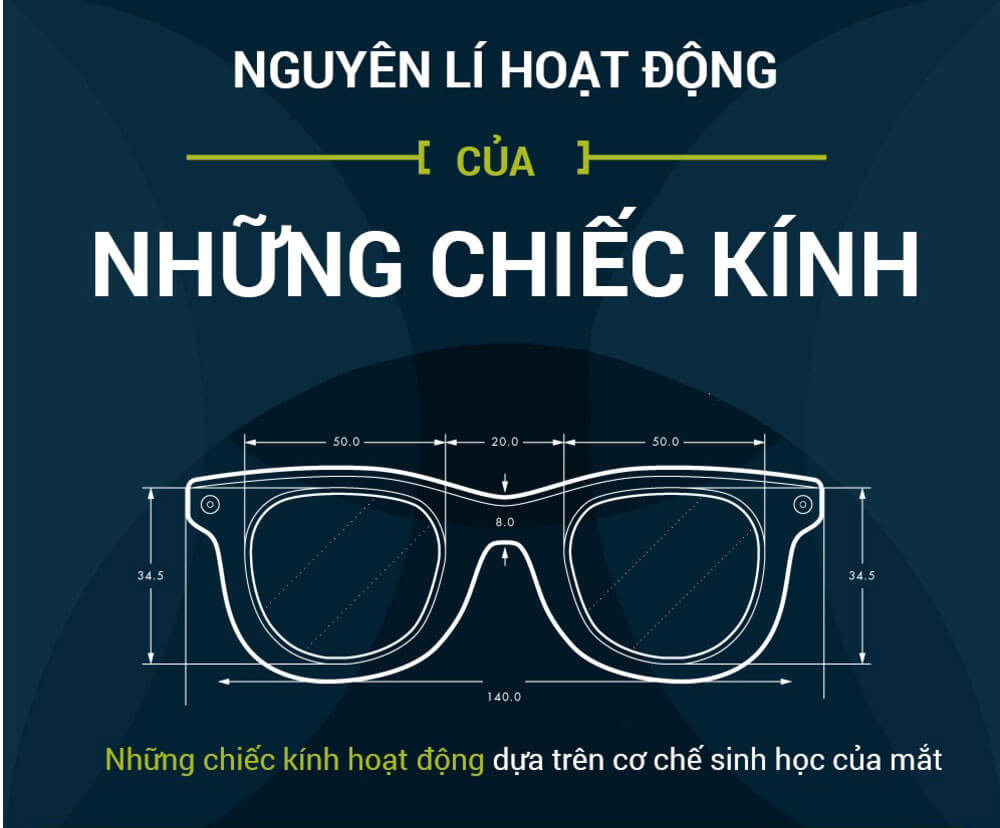 [Infographic] Nguyên lí hoạt động của mắt kính