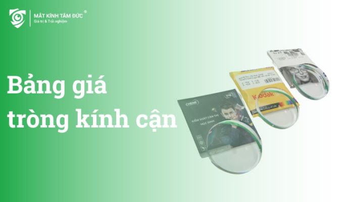 giá tròng kính cận