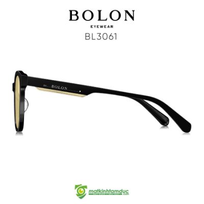 Kính mát BOLON BL3061 màu đen vàng
