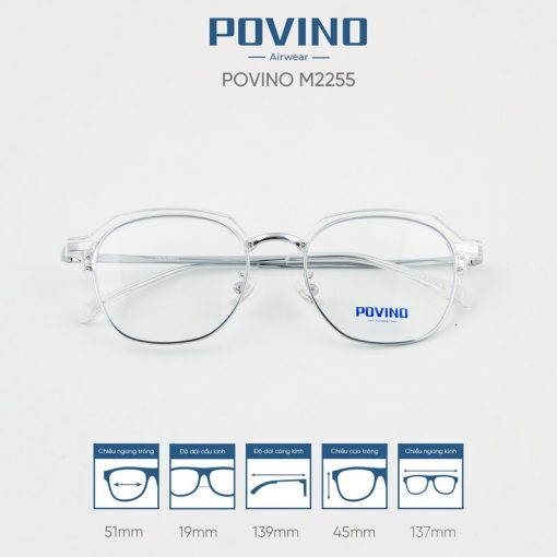 Gọng kính POVINO M2255 - Hình ảnh 4