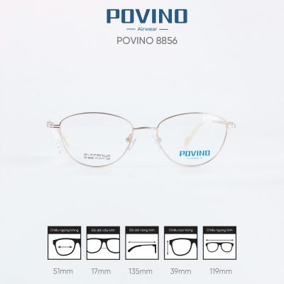 Gọng kính POVINO ST8856