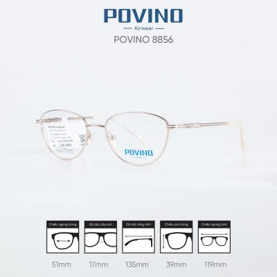 Gọng kính POVINO ST8856