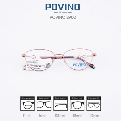 Gọng kính POVINO ST8902
