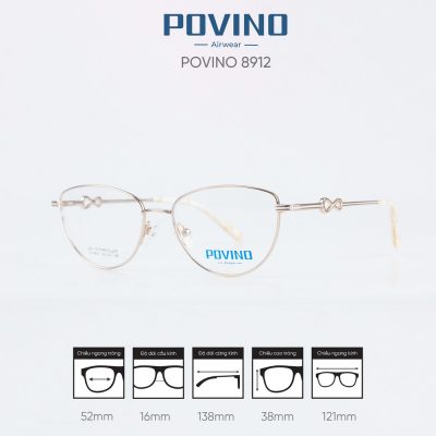 Gọng kính POVINO ST8912