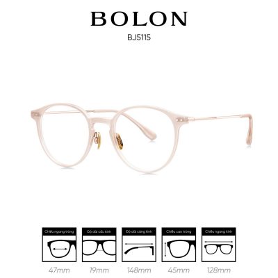 Gọng kính BOLON BJ3122 - màu hồng 