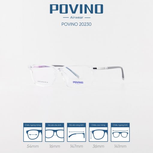 Gọng kính POVINO PO20230 - Hình ảnh 8