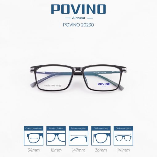 Gọng kính POVINO PO20230 - Hình ảnh 6