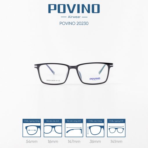 Gọng kính POVINO PO20230