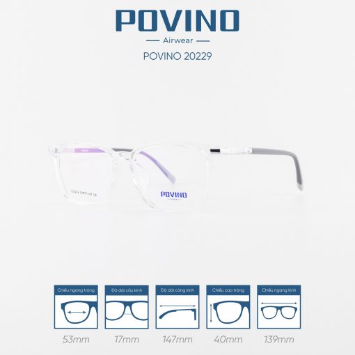 Gọng kính POVINO PO20229 - Hình ảnh 11