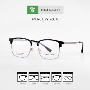 Gọng kính MERCURY 76015 - Đen bạc