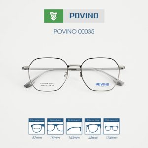 Gọng kính POVINO PO00035 - Xám