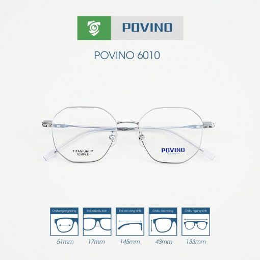 Gọng kính POVINO PO6010 - Hình ảnh 7