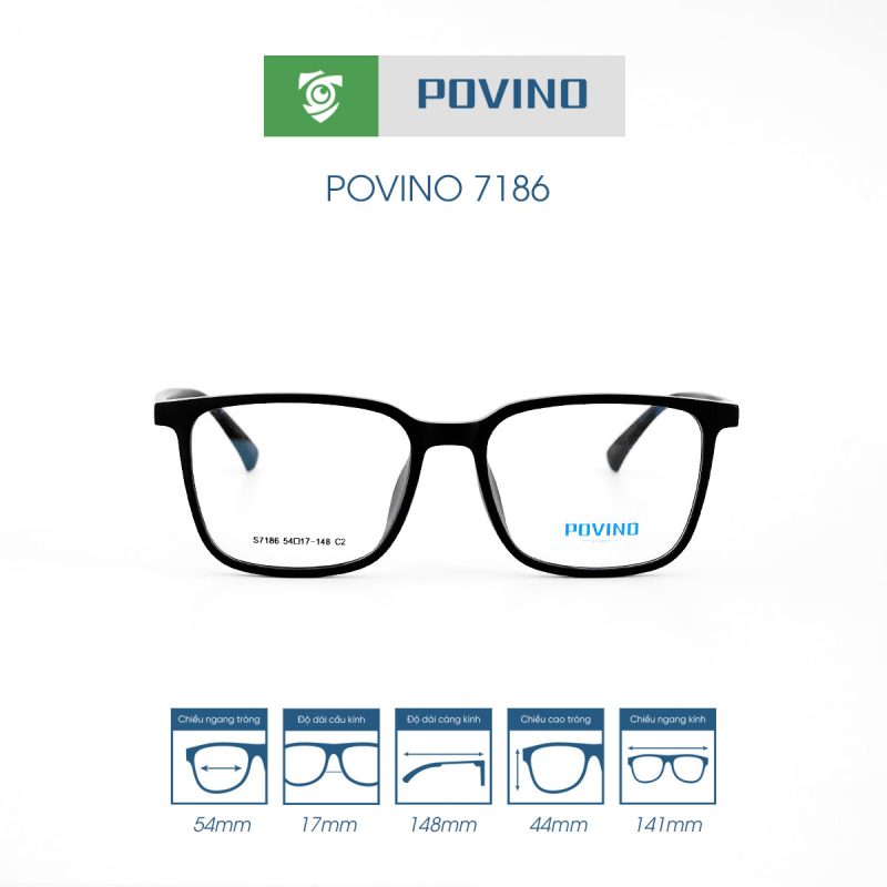 Gọng kính POVINO 7186