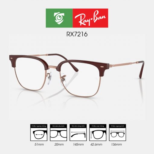 Gọng kính RAYBAN RX7216 - Hình ảnh 12