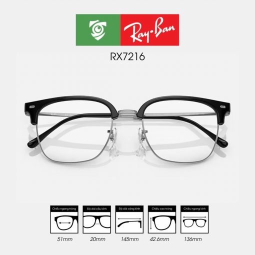 Gọng kính RAYBAN RX7216 - Hình ảnh 6