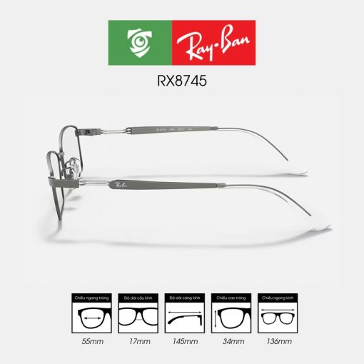 Gọng kính RAYBAN RX8745 - Hình ảnh 9