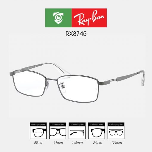 Gọng kính RAYBAN RX8745 - Hình ảnh 8