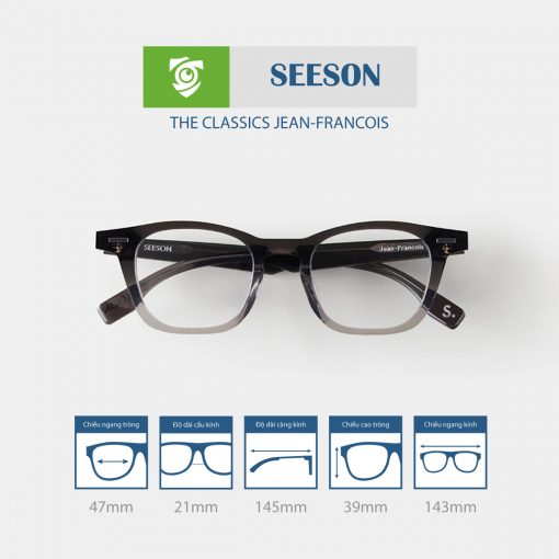 Gọng kính SEESON THE CLASSIC JEAN FRANCOIS