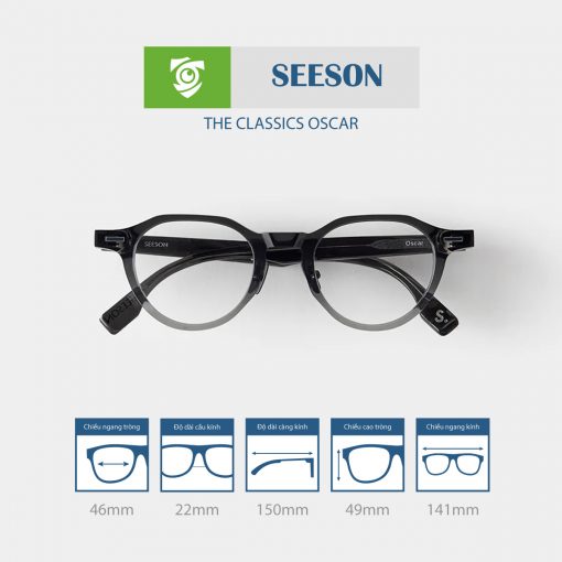 Gọng kính SEESON THE CLASSIC OSCAR