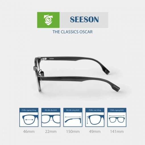 Gọng kính SEESON THE CLASSIC OSCAR