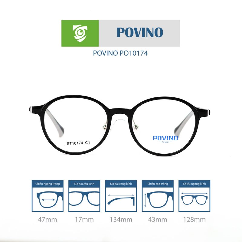Gọng kính POVINO PO10174