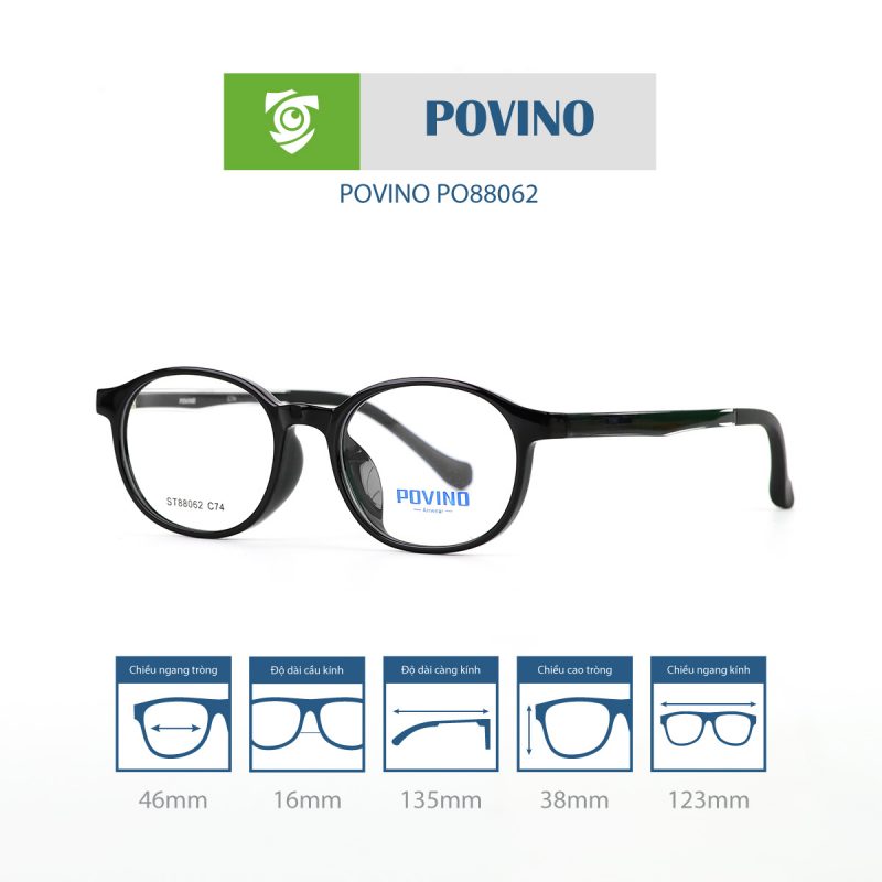 Gọng kính POVINO PO88062