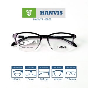 Gọng kính HANVIS H6806