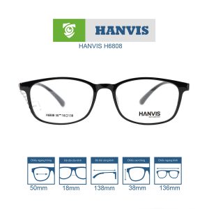 Gọng kính HANVIS H6808