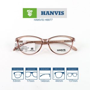 Gọng kính HANVIS H6877