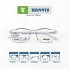 Gọng kính HANVIS H6880